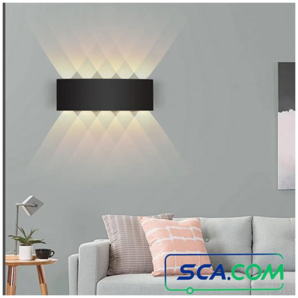 Applique murale led 2x5F