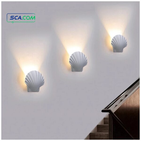 Applique murale led carapace