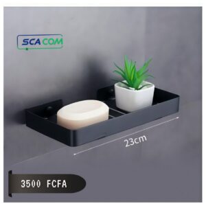 Porte-savon inox 23 cm